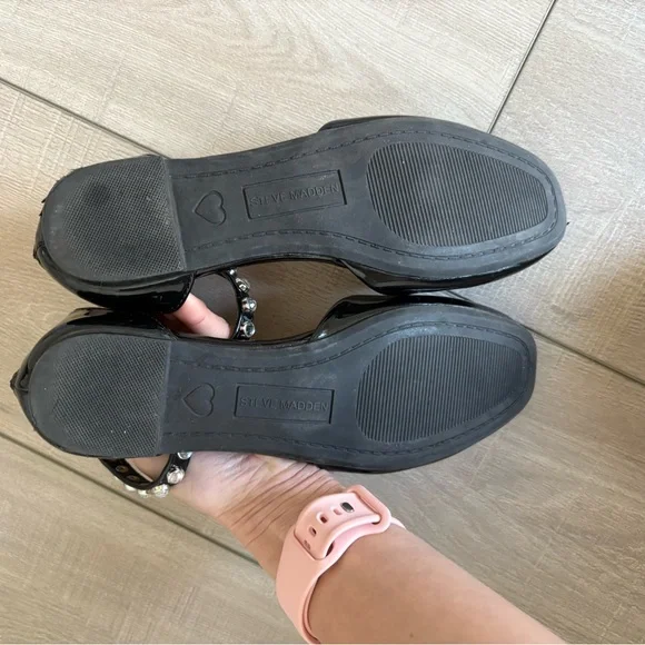 Steve Madden Kids’ Nora D’Orsay Flat Size 3 Little Girl - Picture 3 of 7